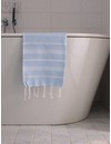 hammam handdoek Ottomania 50x100cm lichtblauw - kleine hamamdoek