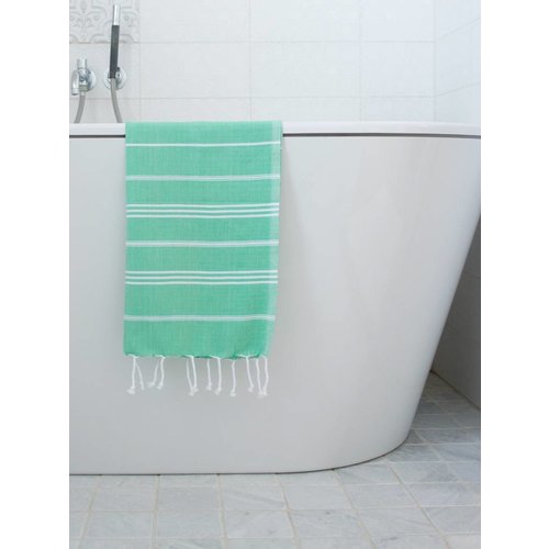 Ottomania hammam handdoek Ottomania 50x100cm jade Ottomania hammam handdoek Ottomania 50x100cm jade