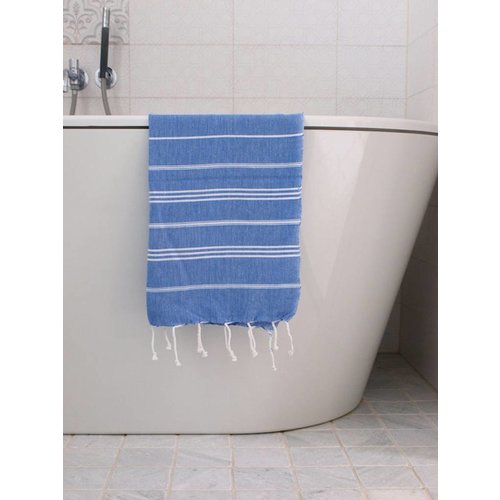 Ottomania hammam handdoek Ottomania 50x100cm grieksblauw 