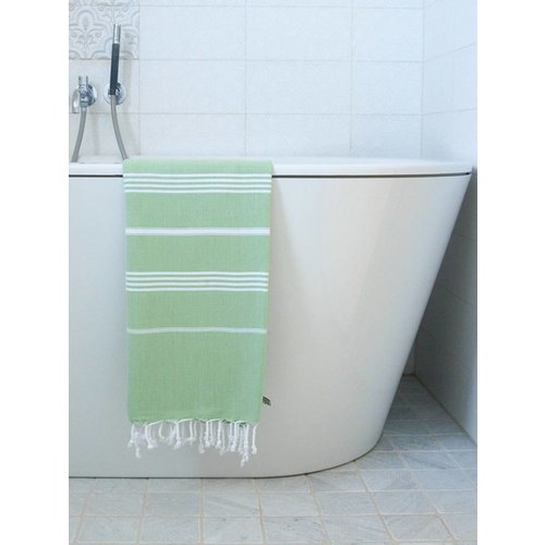 Ottomania Hamamdoek Ottomania 100 x 170 cm pistache Ottomania Hamamdoek Ottomania 100 x 170 cm pistache
