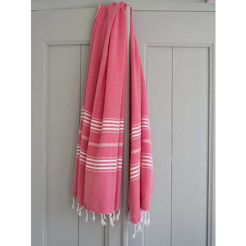 Ottomania Hamamdoek Ottomania 100 x 210 cm fuchsia Ottomania Hamamdoek Ottomania 100 x 210 cm fuchsia