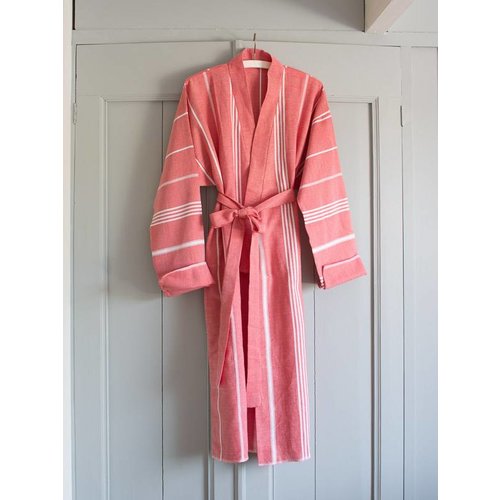Ottomania hamam badjas Ottomania steenrood S/M Ottomania hamam badjas Ottomania steenrood S/M