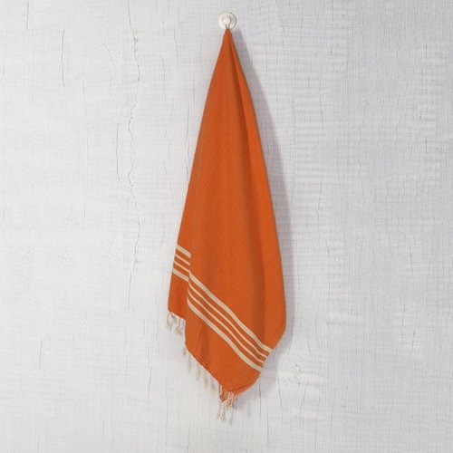 Lalay hamamdoek XL Lalay Krem Sultan orange Lalay hamamdoek XL Lalay Krem Sultan orange