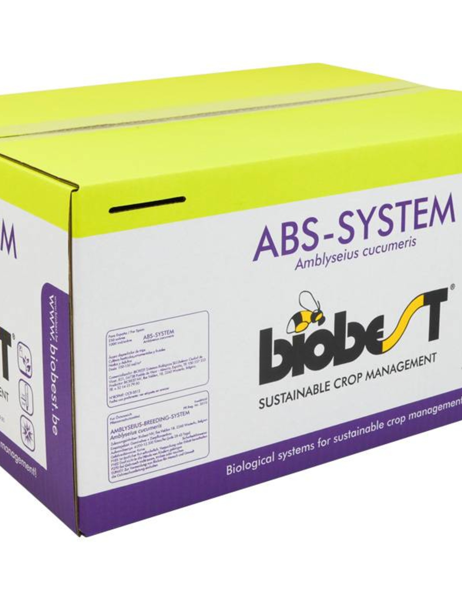 Brimex Biobest Roofmijt  Amblyseius cucumeris breeding stystem