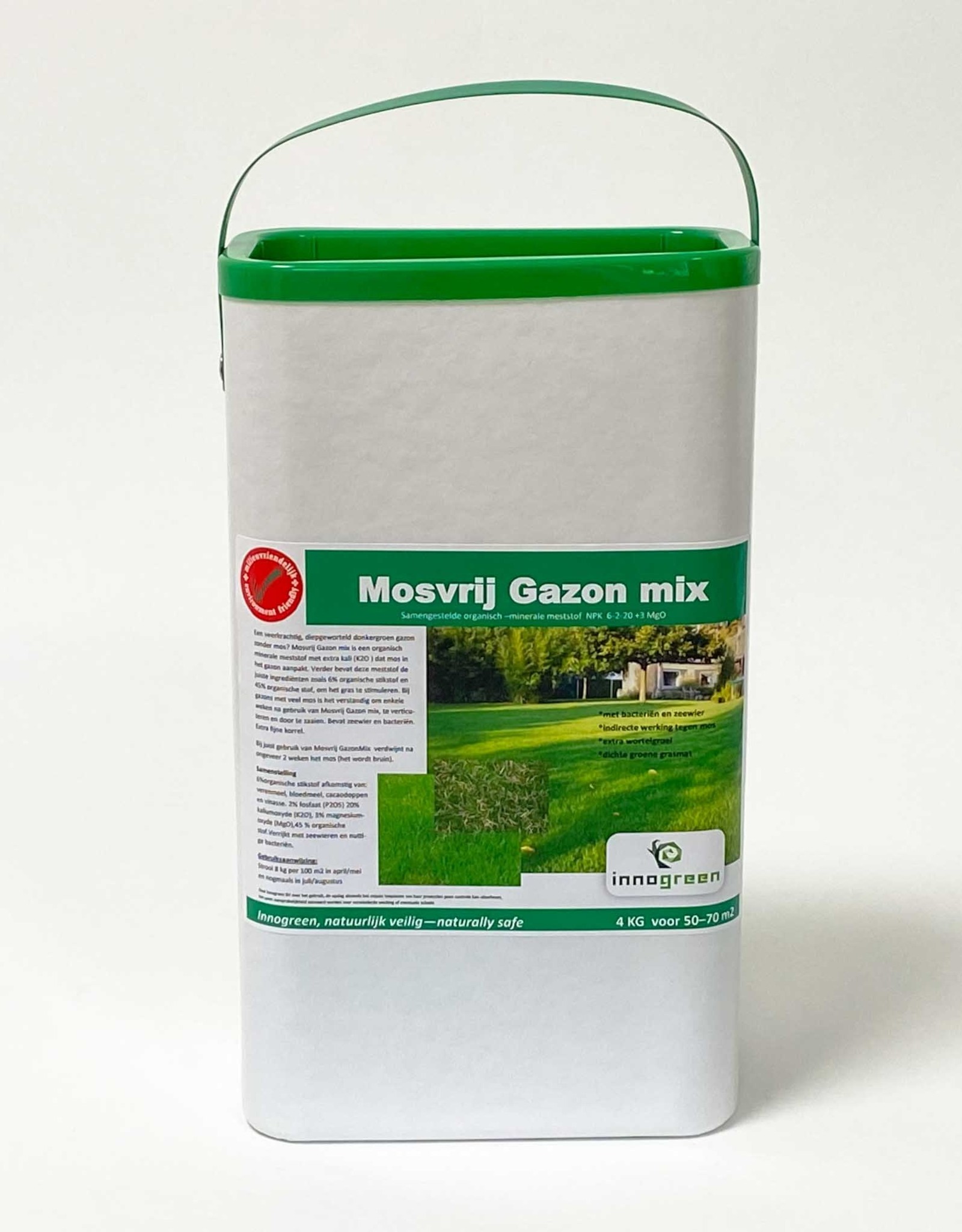 Innogreen Innogreen Mosvrij gazonmix 6-2-20 + 3 Mgo