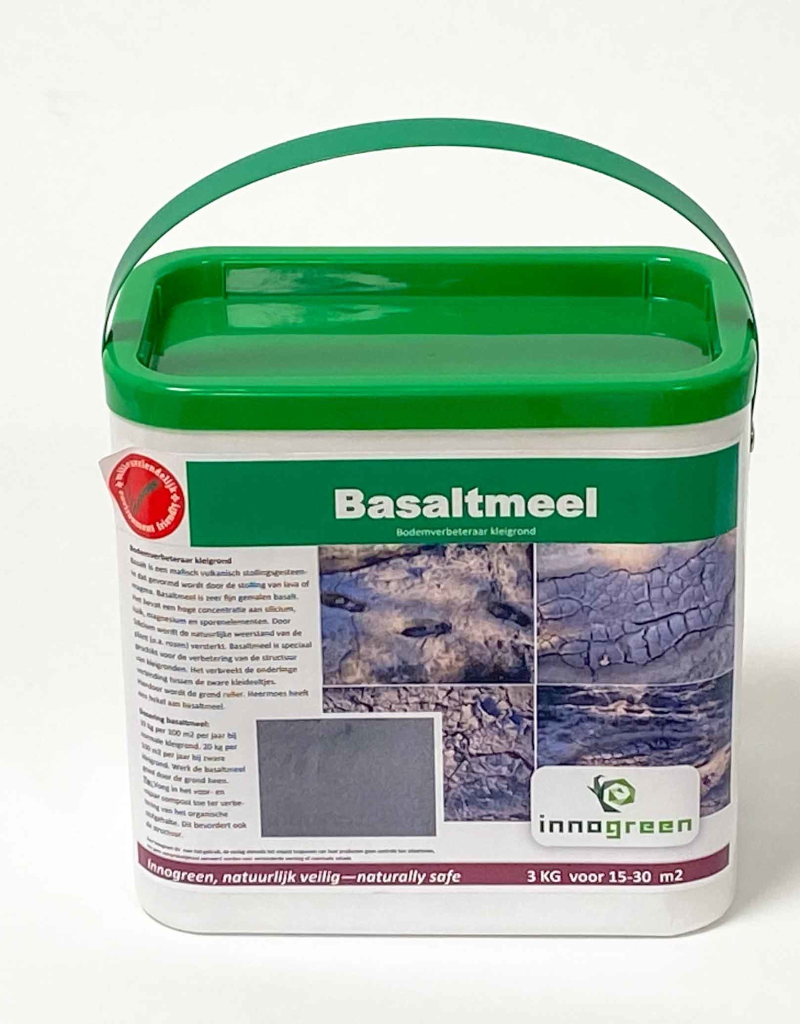 Innogreen Basaltmeel voor kleigronden