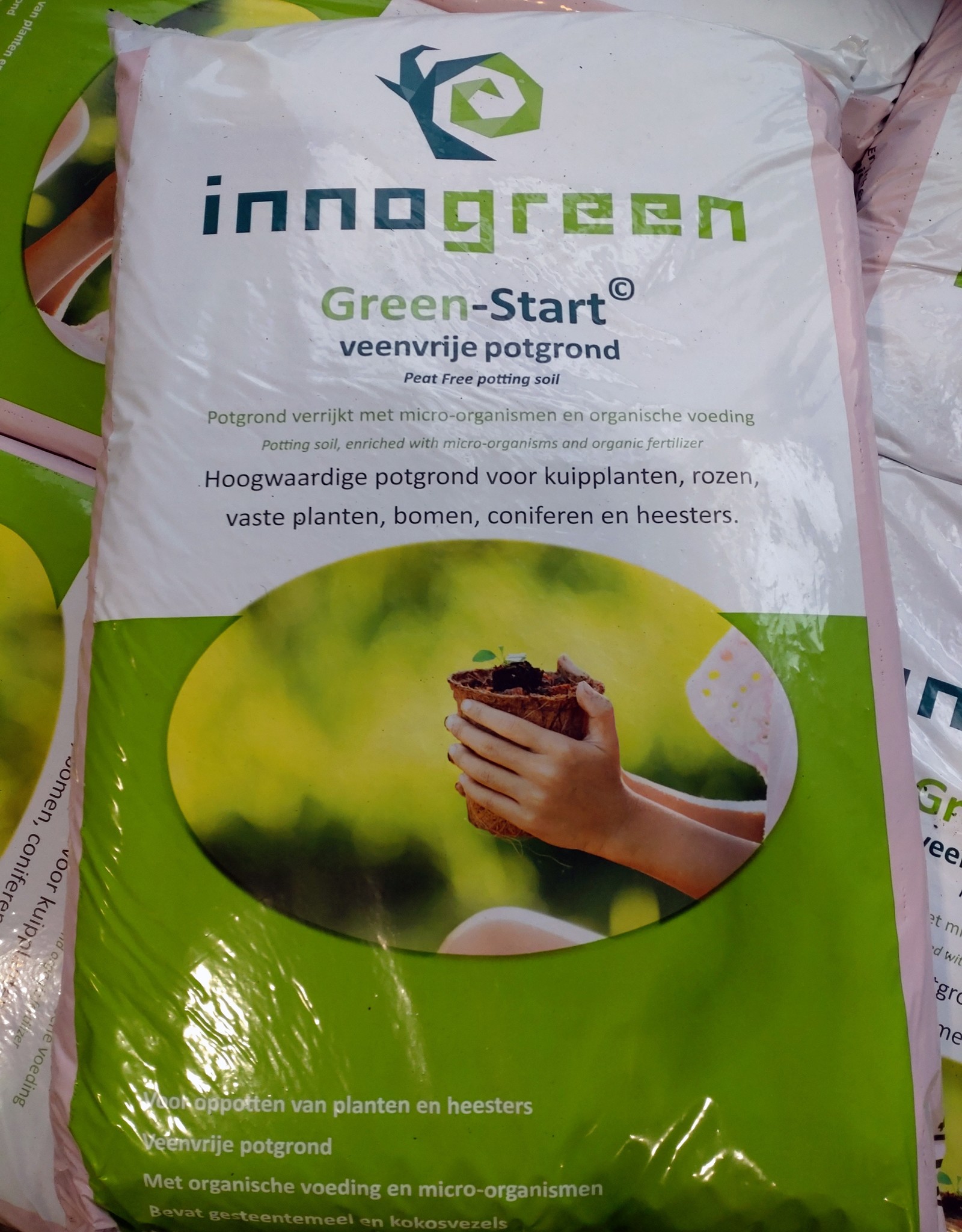 Innogreen Innogreen Green Start veenvrije potgrond