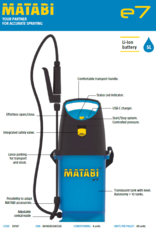 Matabi Matabi E7 elektrische drukspuit 5 liter