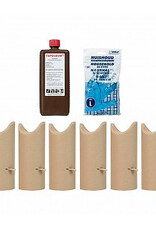 Brimex Tupoleum Brimex 7 kartonnen kokers Ø 7cm  100% afbreekbaar incl. 500ml Tupoleum