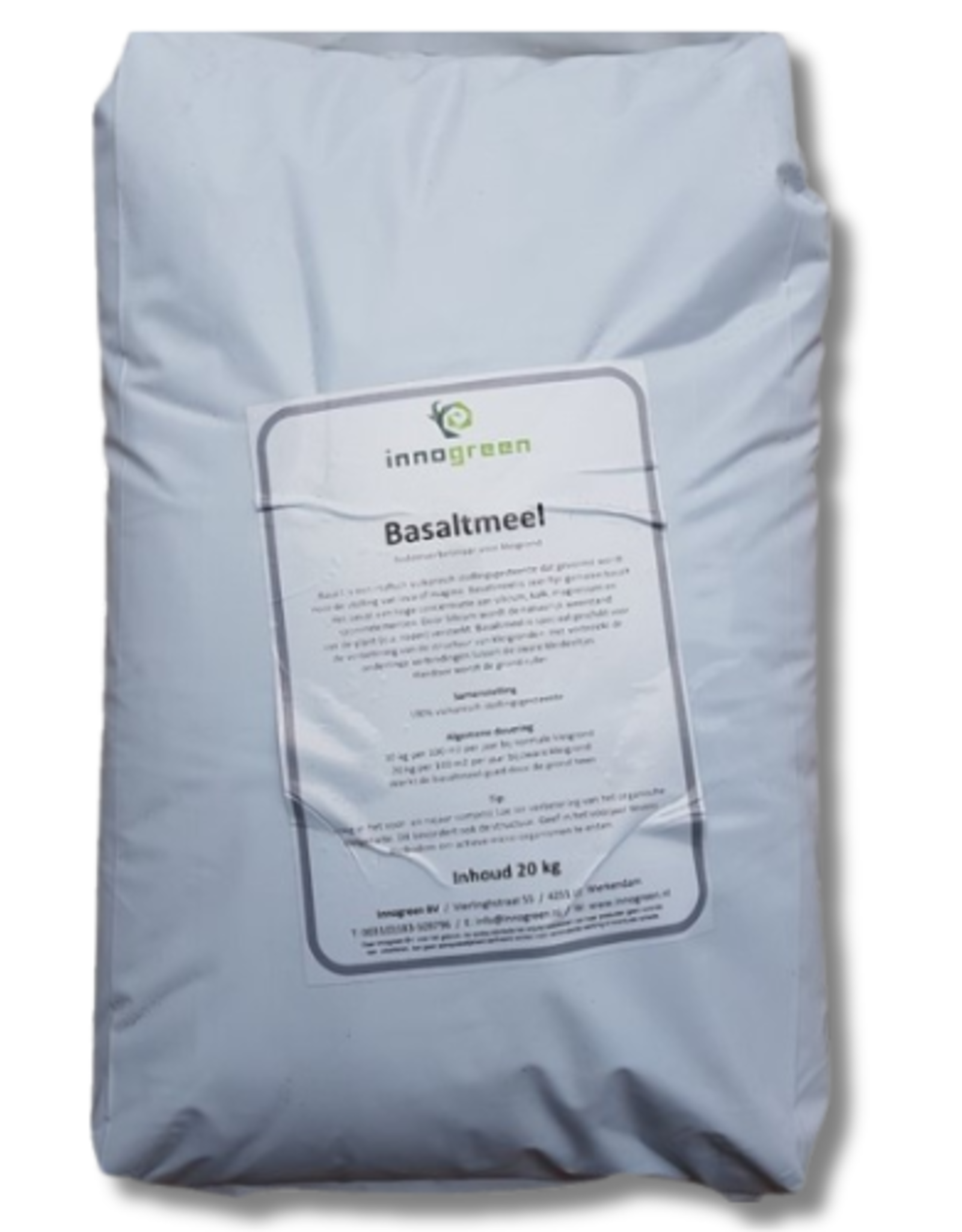 Innogreen Basaltmeel en basaltgruis voor kleigronden