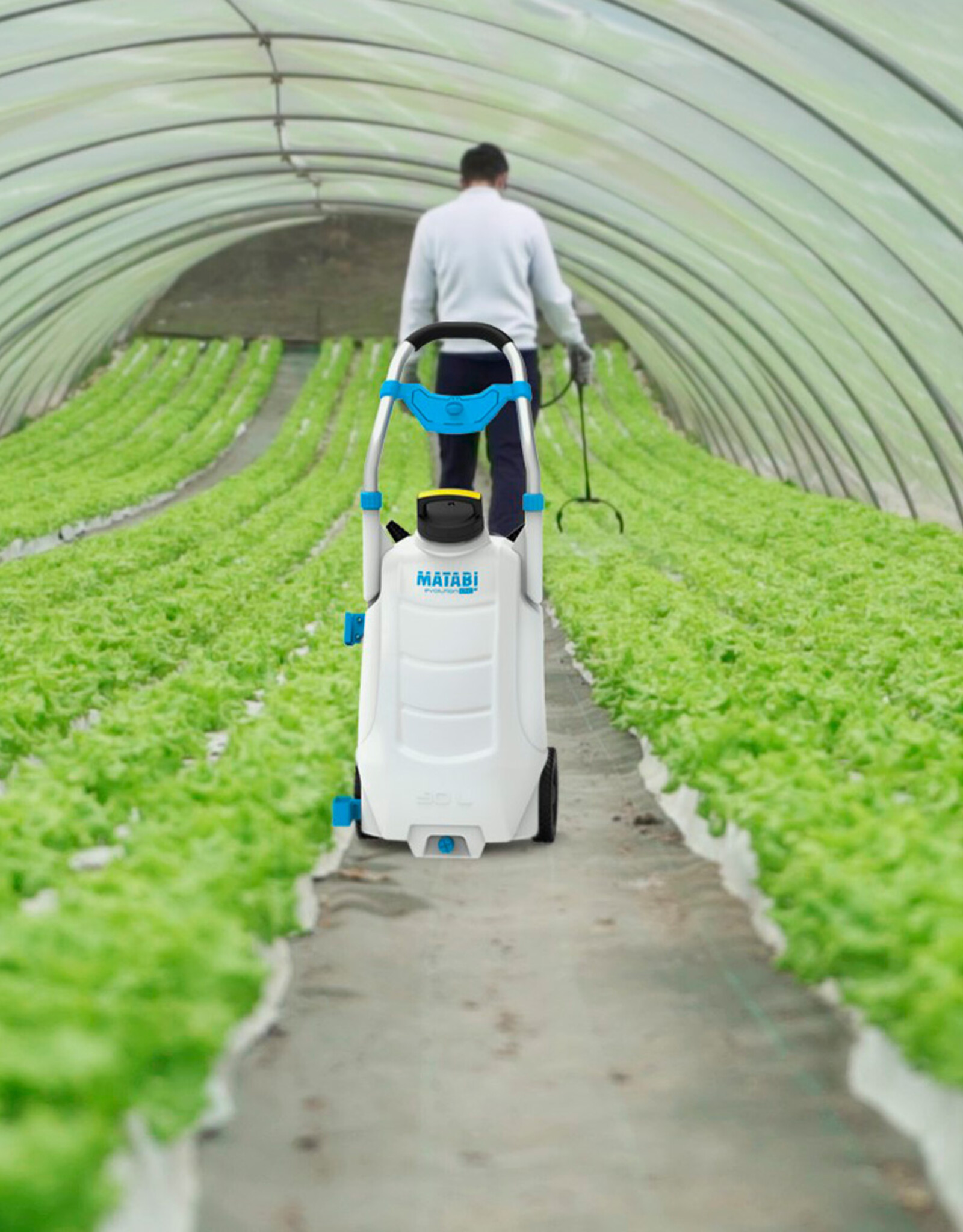 Matabi Matabi evolution 30 LTC-S verrijdbare elektrische trolley drukspuit