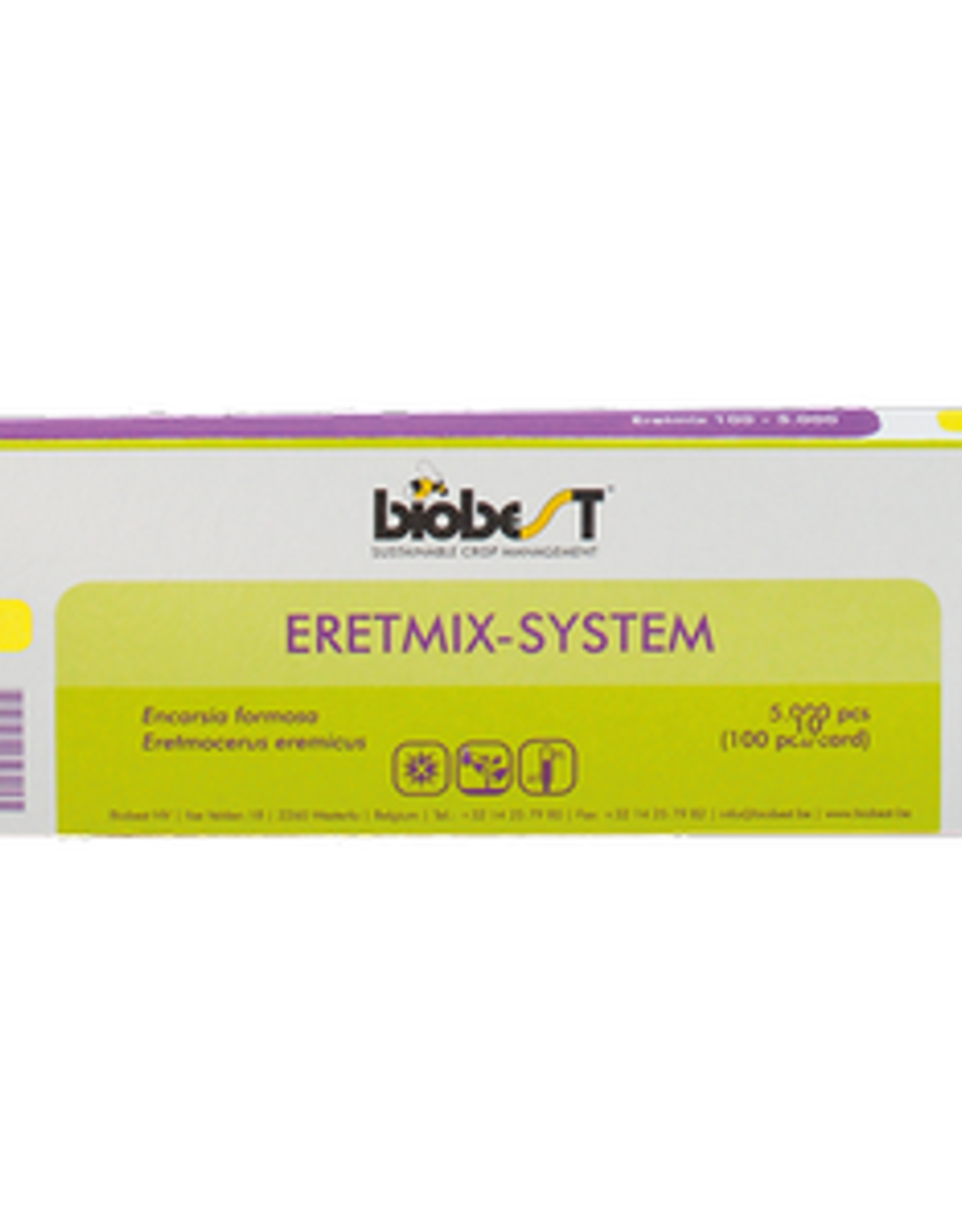 Brimex Biobest Eretmix-System voor een effectieve bestrijding van gemengde wittevliegpopulaties