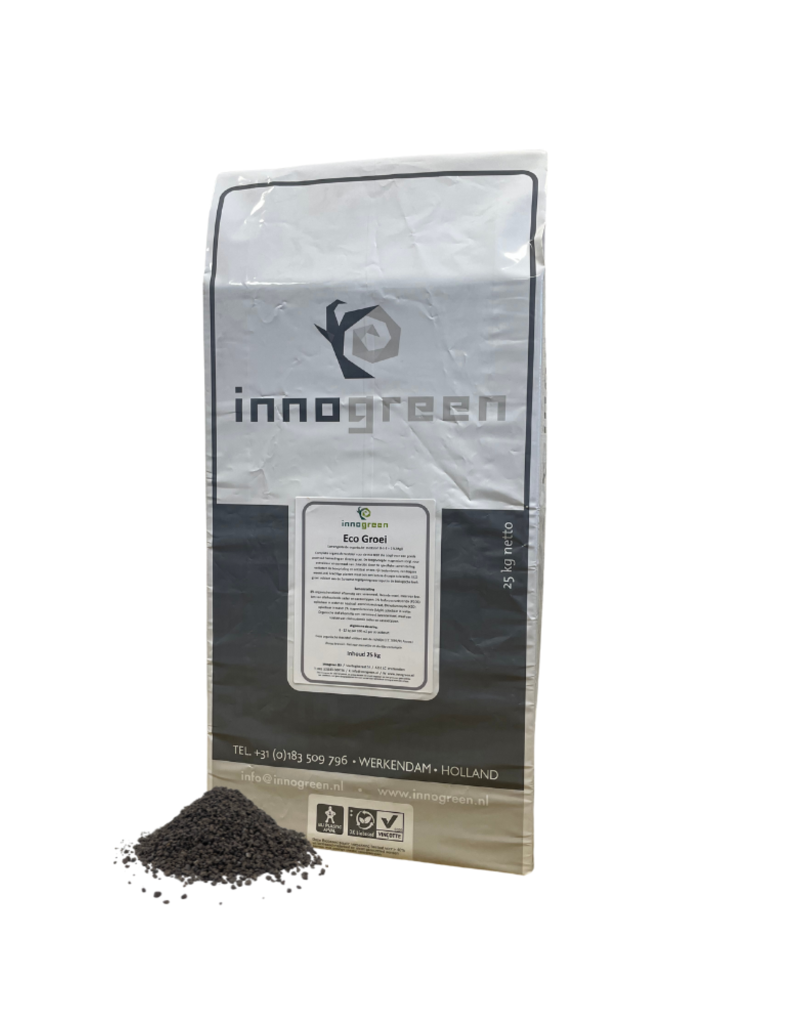 Innogreen Innogreen Eco Groei 8-3-8 + 2 Mgo FiBL / Skal