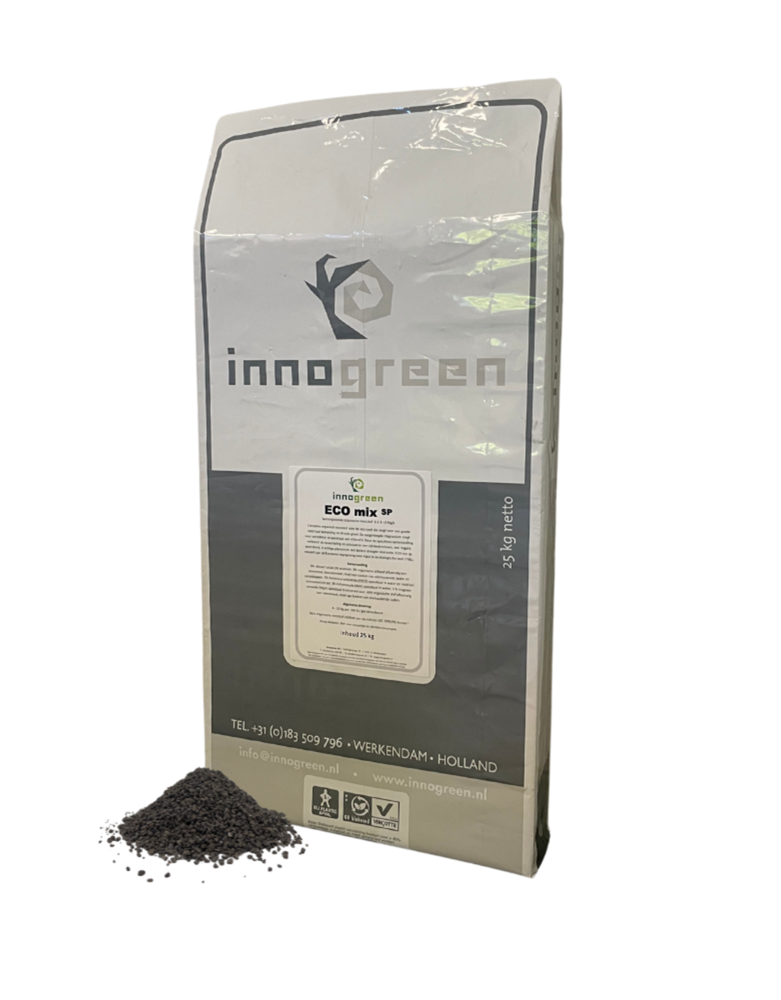 Innogreen Innogreen Eco Mix SP-basis NPK 3-3-3 + 2 MgO FiBL / Skal