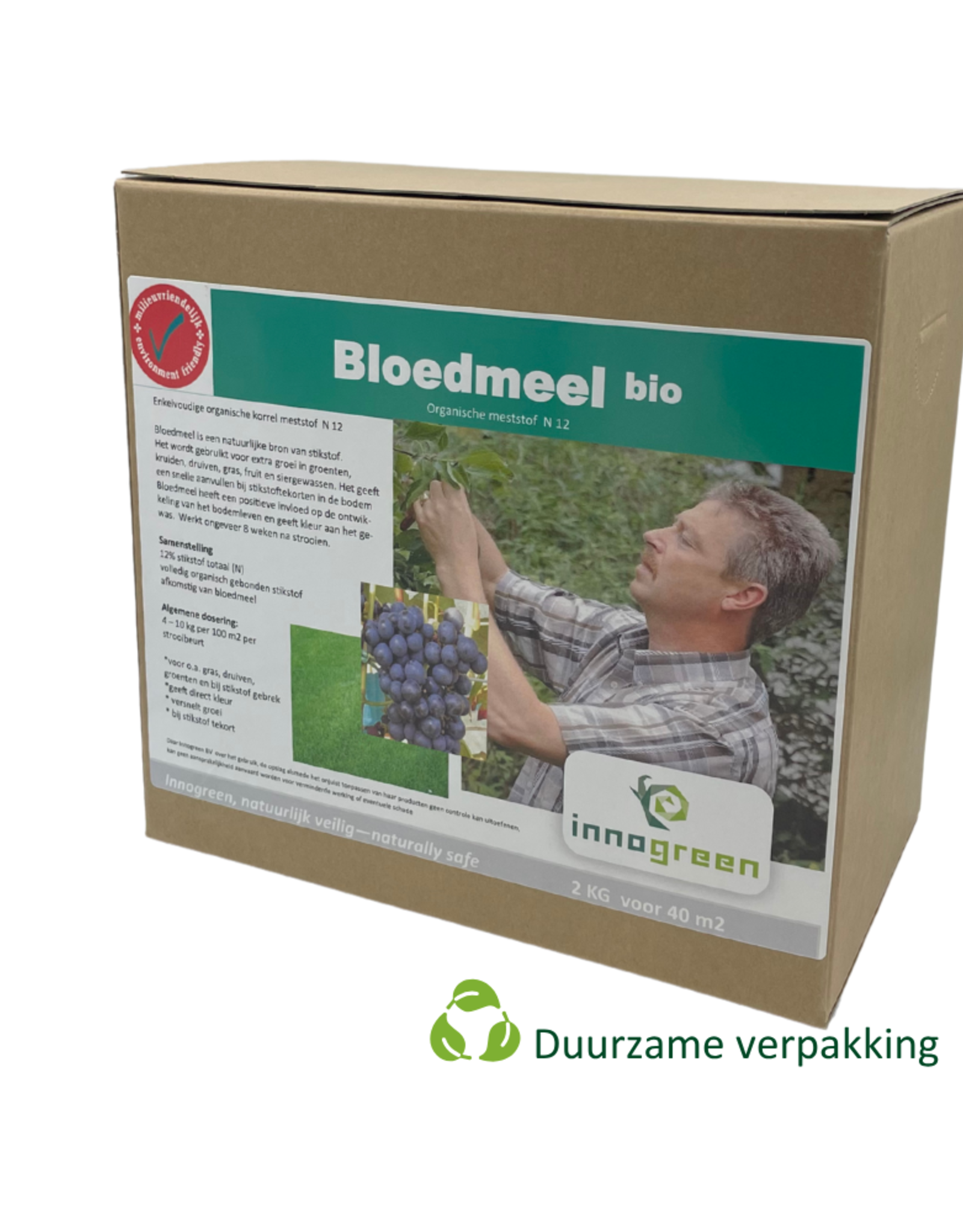 Innogreen Innogreen Bloedmeel bio stikstof  NPK 12-0-0