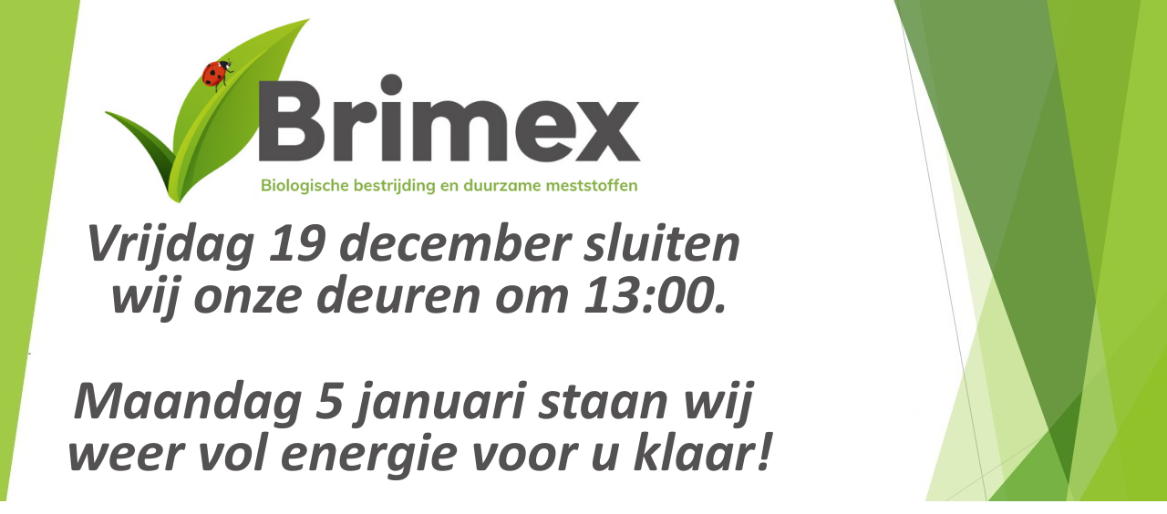 Kerstsluiting 2025/2026