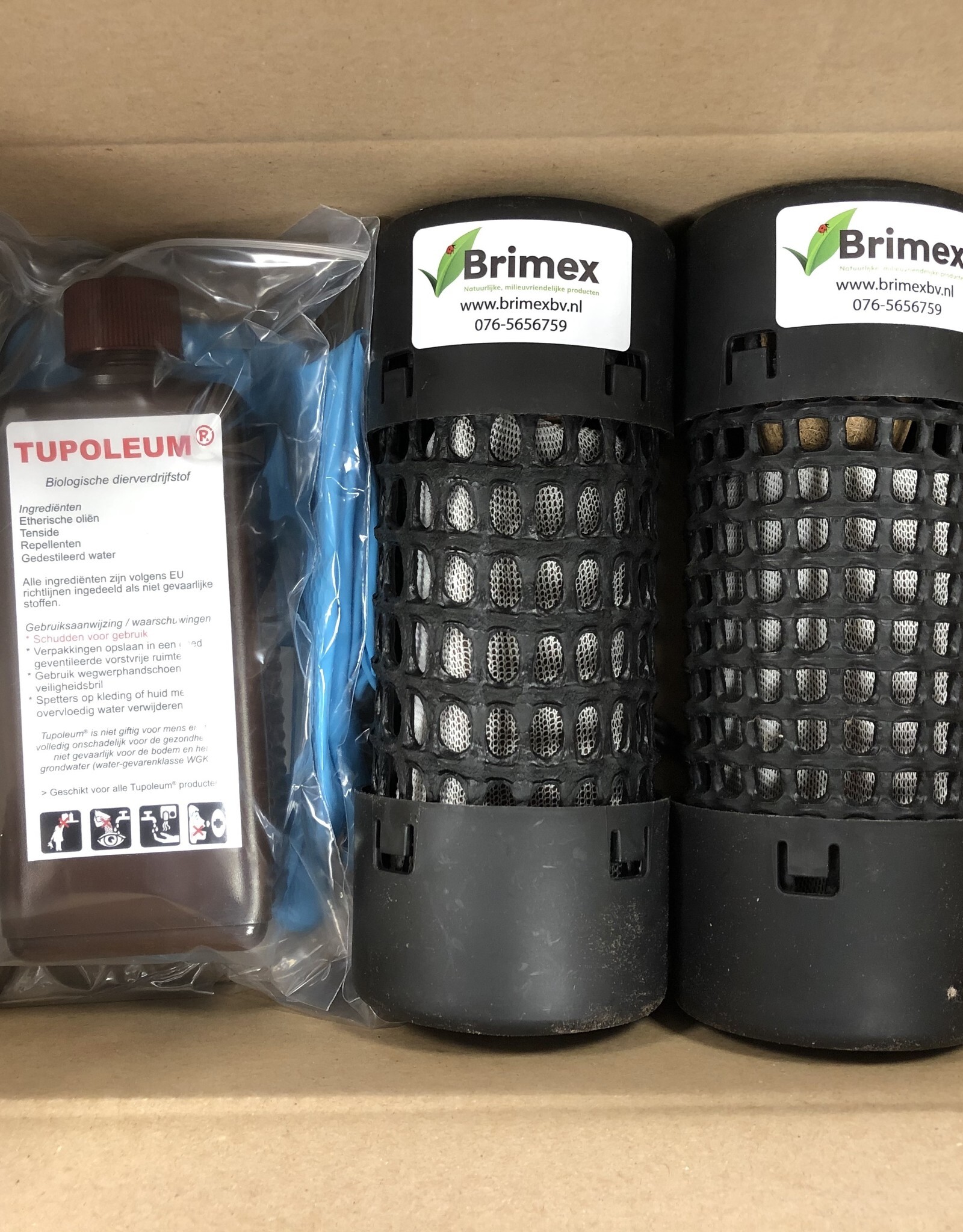 Brimex Tupoleum Brimex Tupoleum Pro1 Micro set 1 | rat, muis, marter en relmuis