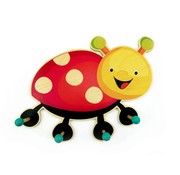 Hess Kapstok Kinderkapstok Lieveheersbeestje Hout