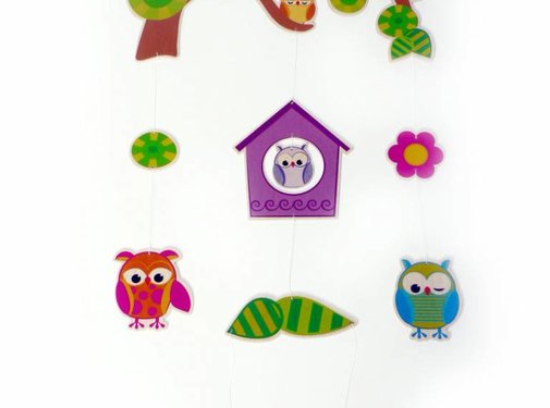 Hess Mobiel Uilen Hout