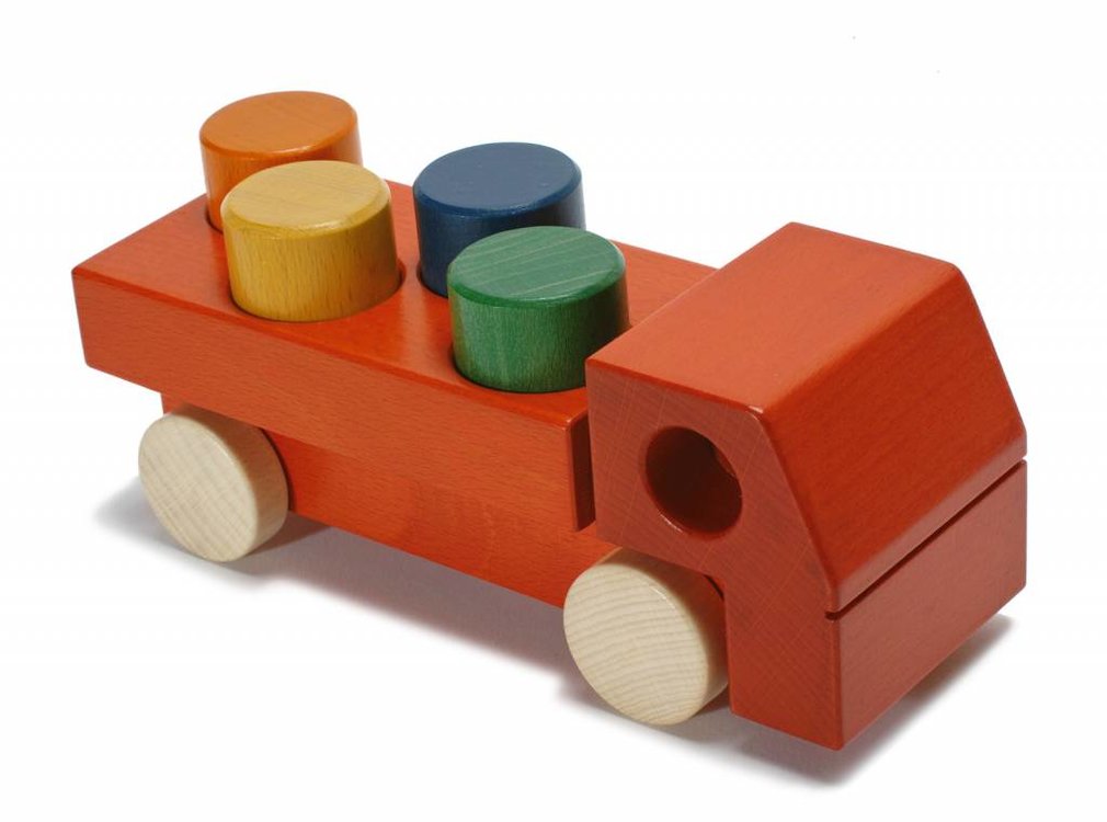 Weizenkorn Auto Vrachtwagen Hout