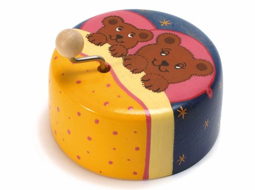 Weizenkorn Muziekdoos Beer Hout