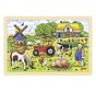 Puzzel Boerderij Dieren Hout