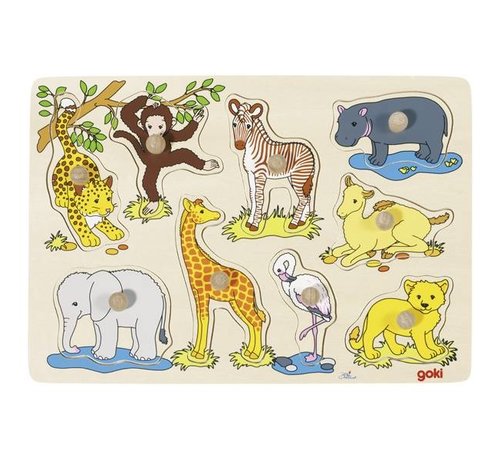 GOKI Puzzle Animals Africa