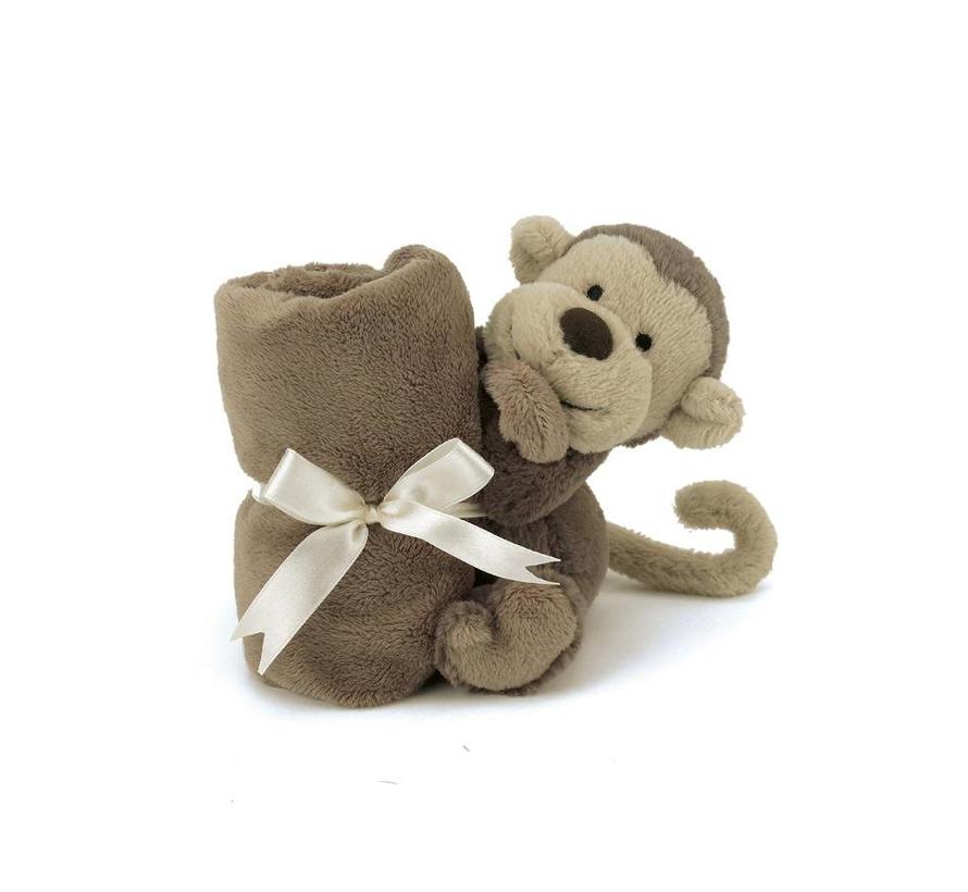 Knuffeldoek Aap Bashful Monkey Soother