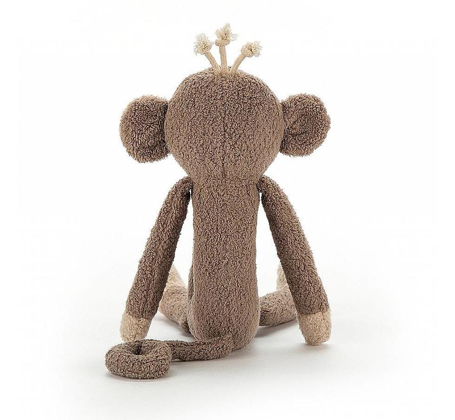 Knuffel Rammelaar Aap Rattlering Monkey