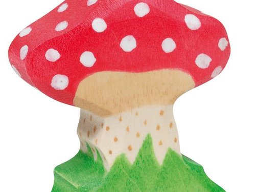 Holztiger Paddenstoel Vliegenzwam 80233