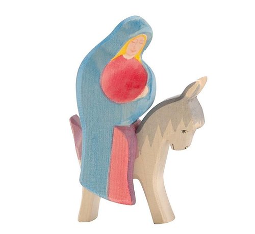 Ostheimer Maria Sitting on Donkey 2-pcs 4038