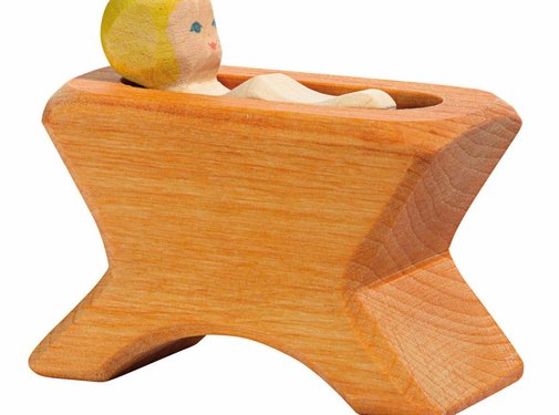 Ostheimer Kribbe met Kind 2-delig 40403