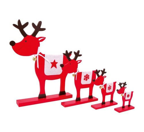 Small Foot Rendier Kerst Decor Hout