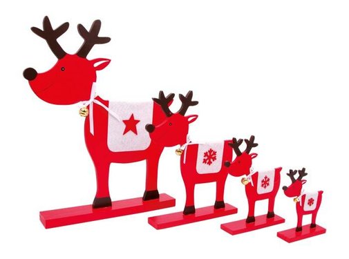 Small Foot Rendier Kerst Decor Hout