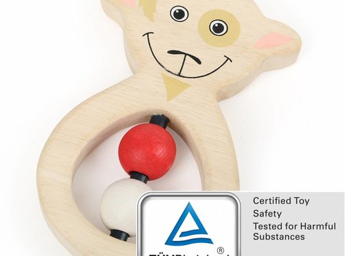 Small Foot Grijpfiguur Grijpring Geit Hout