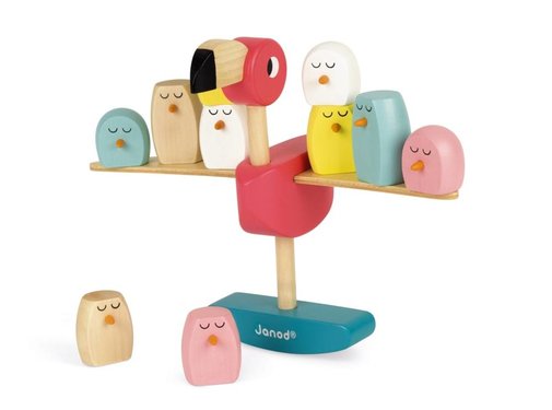 Janod Balanceerspel Evenwichtsspel Flamingo