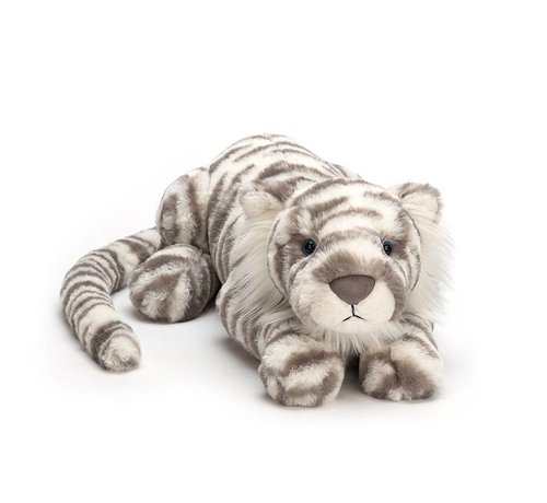 Jellycat Sacha Snow Tiger