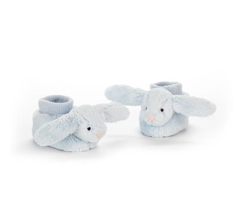 Jellycat Slofjes Bashful Blue Bunny Booties