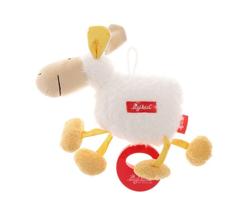 Knuffel Schaap Muziek Wit