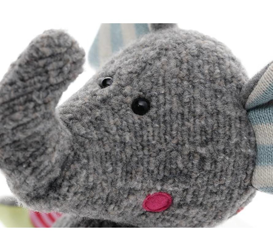 Knuffel Olifant Patchwork Sweety