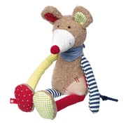 sigikid Knuffel Muis Patchwork Sweety