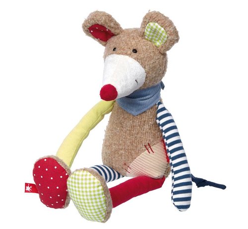 sigikid Knuffel Muis Patchwork Sweety