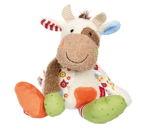 sigikid Knuffel Koe Patchwork Sweety