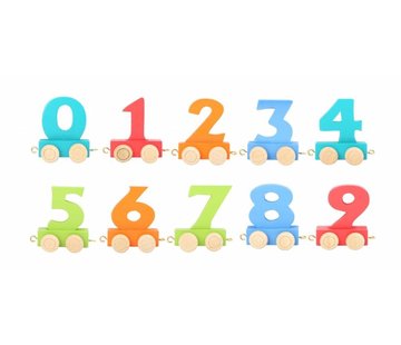 Small Foot Letter Train Numbers