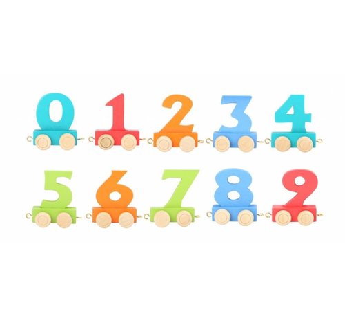 Small Foot Letter Train Numbers