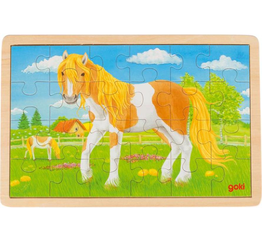 Puzzel Paard Hout