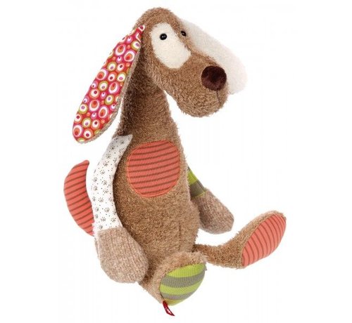 sigikid Knuffel Patchwork Sweety Hond