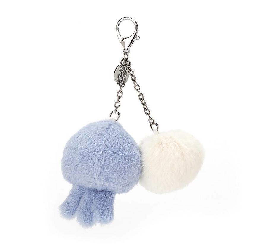 Jellycat Sleutelhanger Kutie Pops Jellyfish Bag Charm