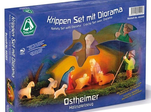 Ostheimer Kerststal Set 11-delig 60205