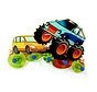 Kapstok Kinderkapstok Monstertruck Hout